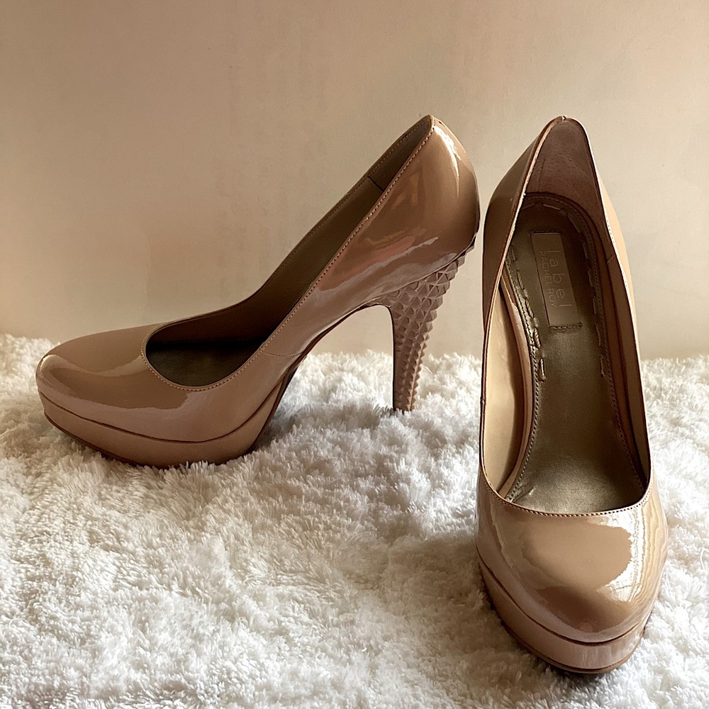 Rachel Roy LRKALEE Platform Patent Heels Size 9